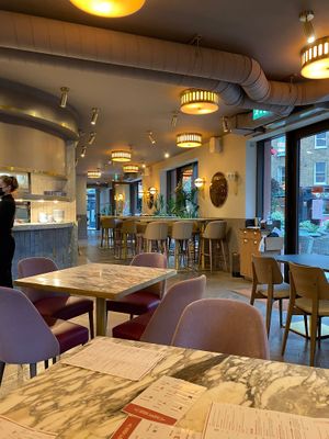 Interior at Wulf & Lamb Marylebone in London