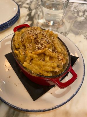 Truffle Mac 'N' Cheese at Wulf & Lamb Marylebone in London