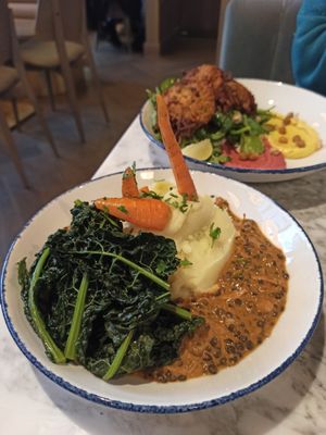 Deconstructed pie at Wulf & Lamb Marylebone in London