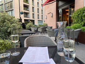 Patio  at Wulf & Lamb Marylebone in London
