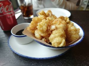 Crispy cauliflower at Wulf & Lamb Marylebone in London