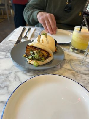 Bao was good at Wulf & Lamb Marylebone in London