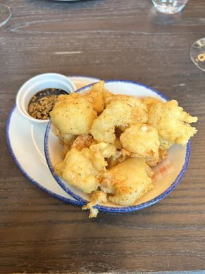 Sticky cauliflower   at Wulf & Lamb Marylebone in London
