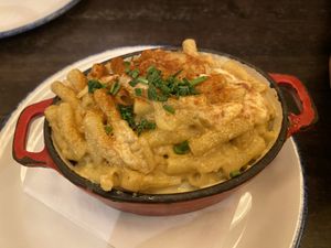 Mac and Cheese  at Wulf & Lamb Marylebone in London