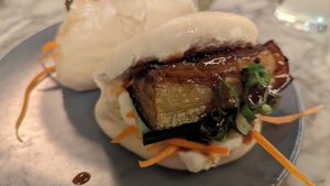 Bao starter at Wulf & Lamb Marylebone in London