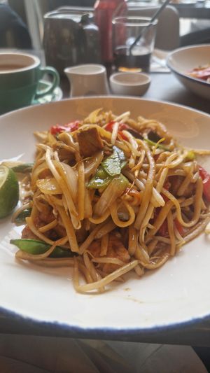Noodles at Wulf & Lamb Marylebone in London