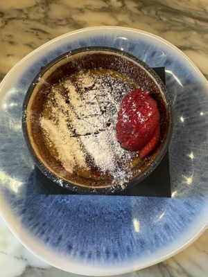 Mango brûlée 😋 a must come back to try other dishess  at Wulf & Lamb Marylebone in London