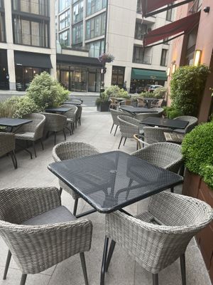 Terrasse   at Wulf & Lamb Marylebone in London