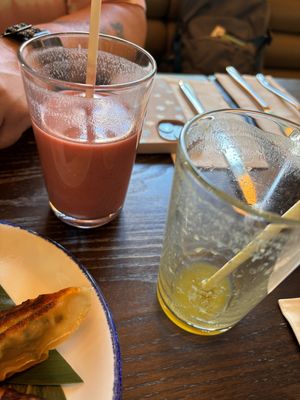 This was a green smoothie that I forgot to take a pic of 🤣 Twas good  at Wulf & Lamb Marylebone in London