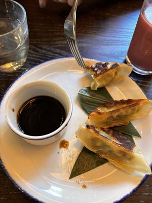 Tofu Gyoza 🥟   at Wulf & Lamb Marylebone in London