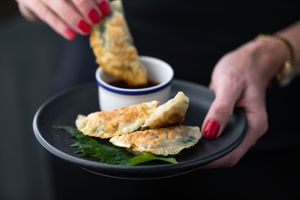 Gyoza at Wulf & Lamb Marylebone in London