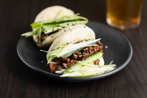 Bao Buns at Wulf & Lamb Marylebone in London