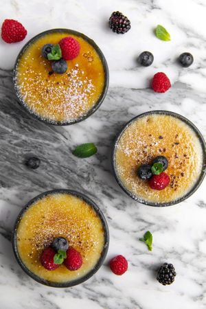 Creme Brûlée  at Wulf & Lamb Marylebone in London