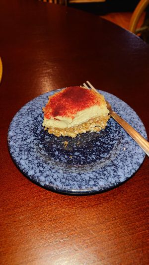 Vegan cake at Kavárna u Madony in Cesky Brod