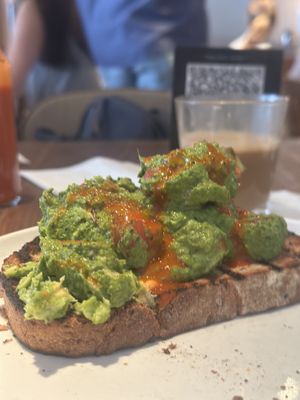 Avo toast - very generous   at Cupitol Coffee & Eatery in Chicago