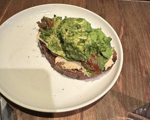 vegan avocado toast   at Cupitol Coffee & Eatery in Chicago