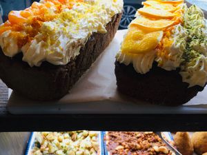 Almond & orange cake at Zilch Bakery & Deli in Glasgow