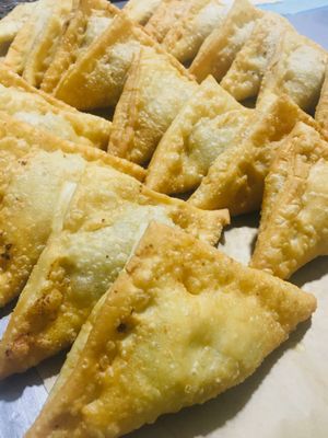 Mince & onion empanadas  at Zilch Bakery & Deli in Glasgow