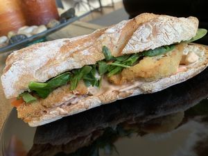 The cutlet Milanese at Zilch Bakery & Deli in Glasgow