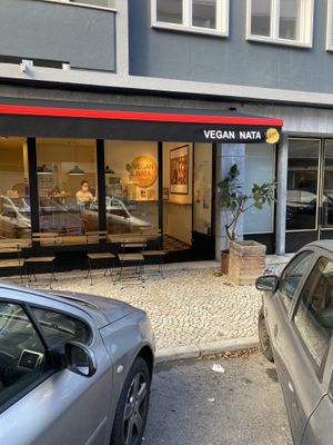 Outside at VeganNata - Campo de Ourique in Lisbon