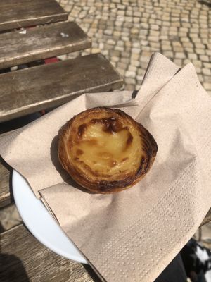 Pastel De Nata - Pudding Tartelette  at VeganNata - Campo de Ourique in Lisbon