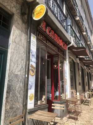 Outside   at VeganNata - Campo de Ourique in Lisbon