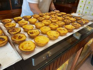 The gorgeous vegan natas at VeganNata - Campo de Ourique in Lisbon
