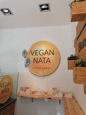 The café at VeganNata - Campo de Ourique in Lisbon