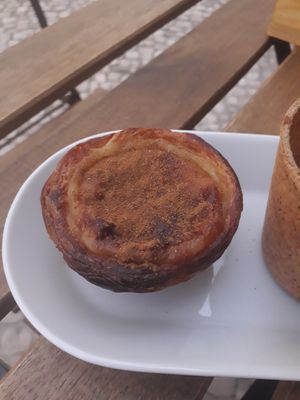 Pastel de nata at VeganNata - Campo de Ourique in Lisbon