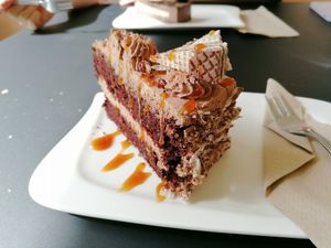 Manner-Torte at Vegan Loving Hut Neubau in Vienna