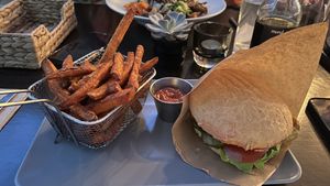 Burger   at Vegan Loving Hut Neubau in Vienna