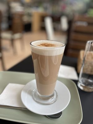 Chai Lattee  at Vegan Loving Hut Neubau in Vienna