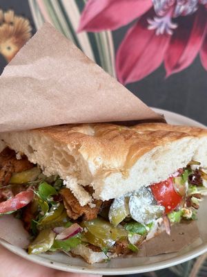 Döner Kebab at Vegan Loving Hut Neubau in Vienna