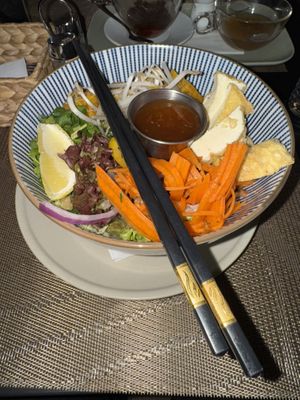 Good Vietnamese style food #Veganuary at Vegan Loving Hut Neubau in Vienna