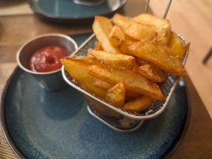Fries at Vegan Loving Hut Neubau in Vienna