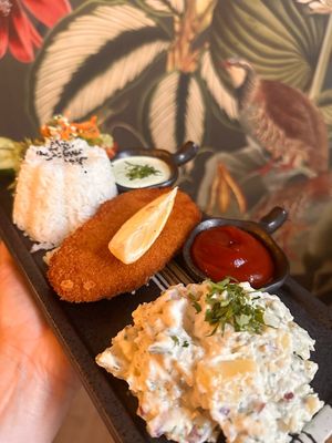 Royal Schnitzel at Vegan Loving Hut Neubau in Vienna