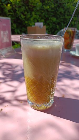 Mango cold Milk at Brunch Republic in Venice