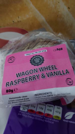 Wagon wheel at The Rolling Donut - O'Connell St Kiosk in Dublin