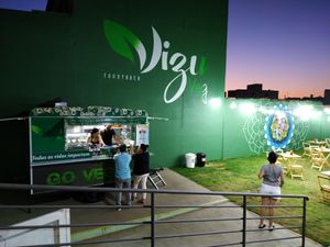Green Truck. at Vizu Veg - Food Truck in Sorocaba
