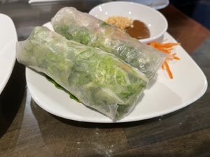 Tofu summer roll at Boba Tea Cafe in Niagara Falls