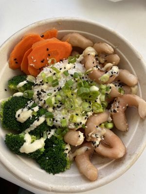 Lemon Garlic Shrimp at Naughty Panda in Santa Ana