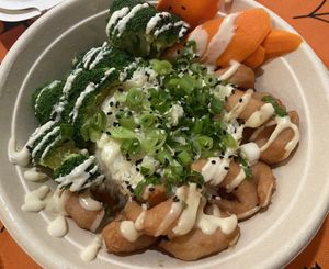 Lemon garlic shrimp bowl  at Naughty Panda in Santa Ana
