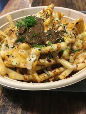 Naughty fries at Naughty Panda in Santa Ana