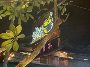   at Asian Spice in Legian