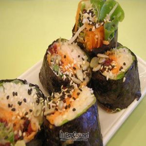 Organic Sushi Roll ... at Vegsenz in Central Singapore