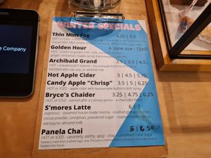 Winter special drinks...Archibald Grand was good! at Brewing Good Coffee Company in Savage