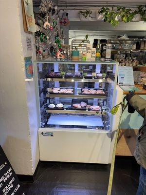 Bakery Case at Brewing Good Coffee Company in Savage