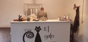 Welcome at El Gato Negro in Tepoztlan