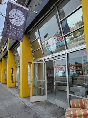 Outside at Cultured Creamery in Santa Monica