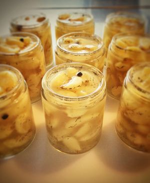 Cultured Garlic! Wow. Yummy! at Cultured Creamery in Santa Monica